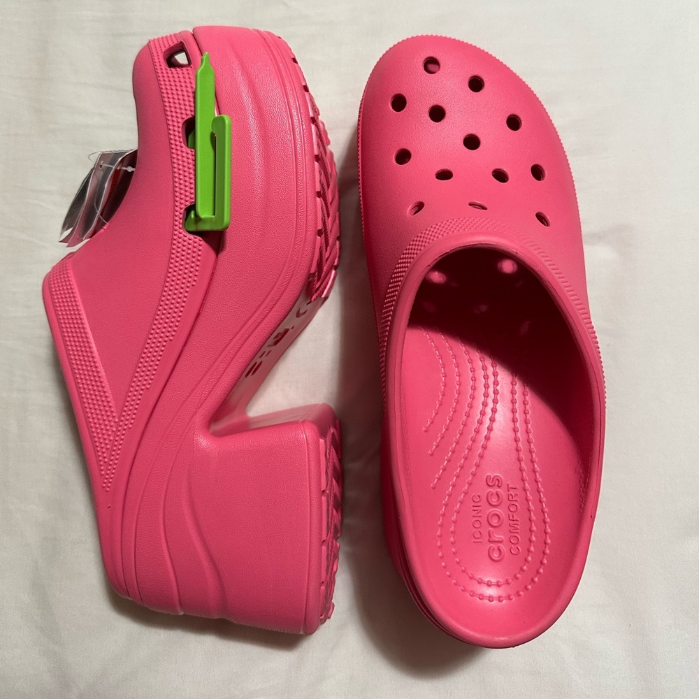 CROCS Siren Platform Clog - Pink